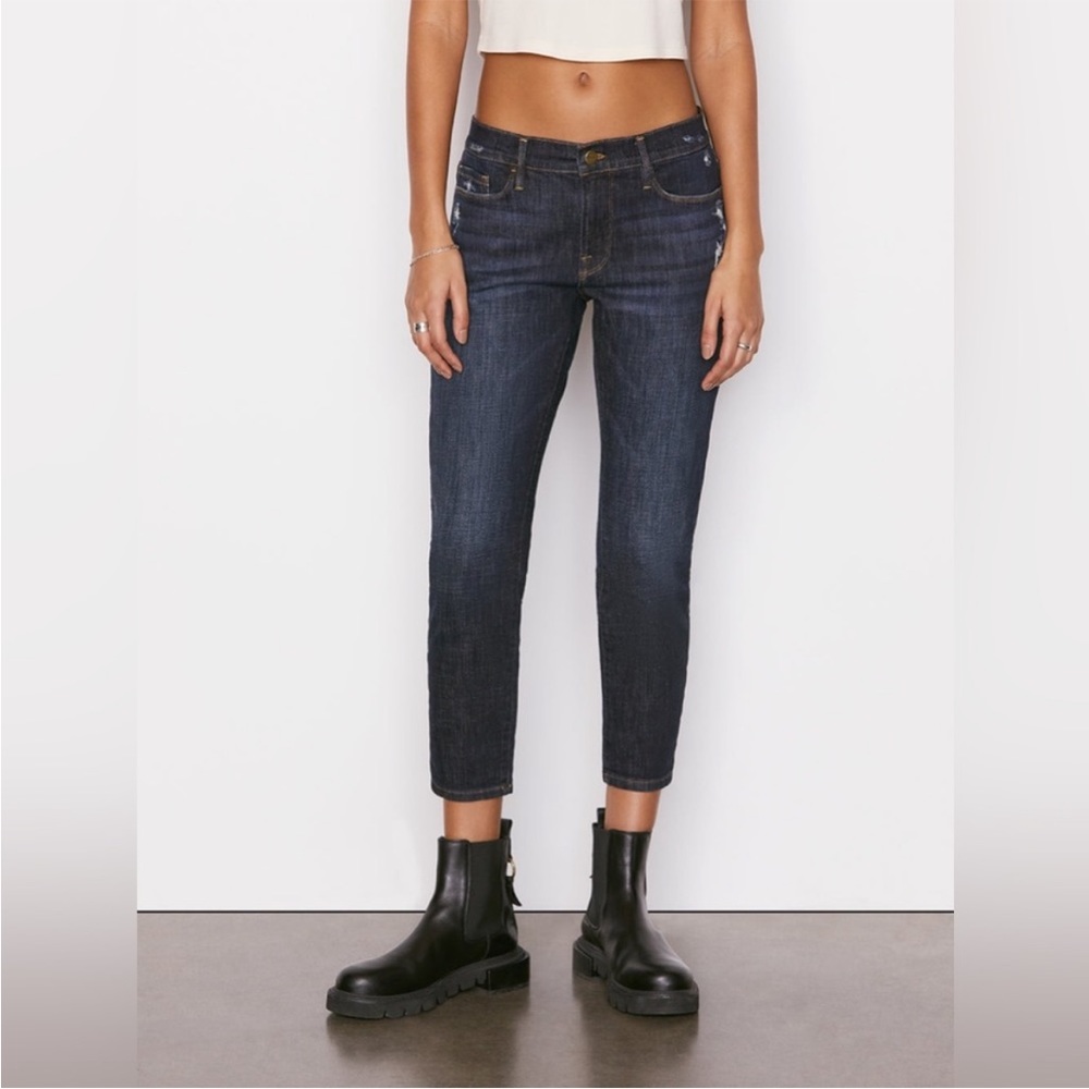 Frame Le Garcon Crop Jeans